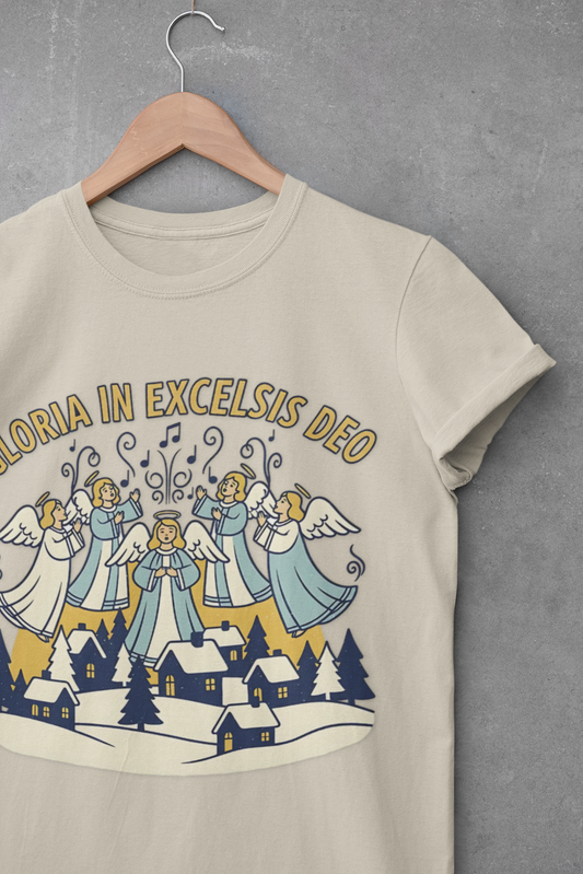 Gloria In Excelsis Deo Christmas T-Shirt