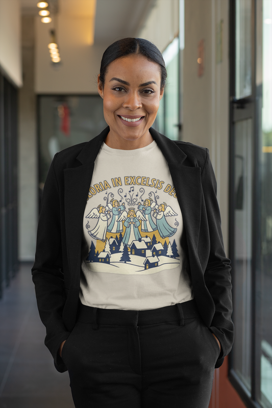 Gloria In Excelsis Deo Christmas T-Shirt