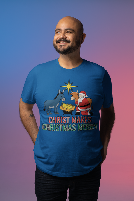 Christ Makes Christmas Merry T-Shirt
