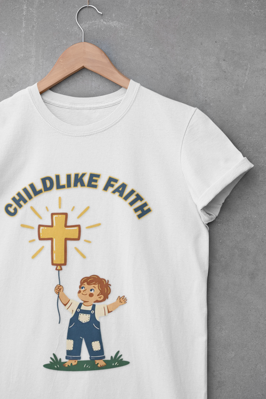 Childlike Faith Unisex Christian T-Shirt