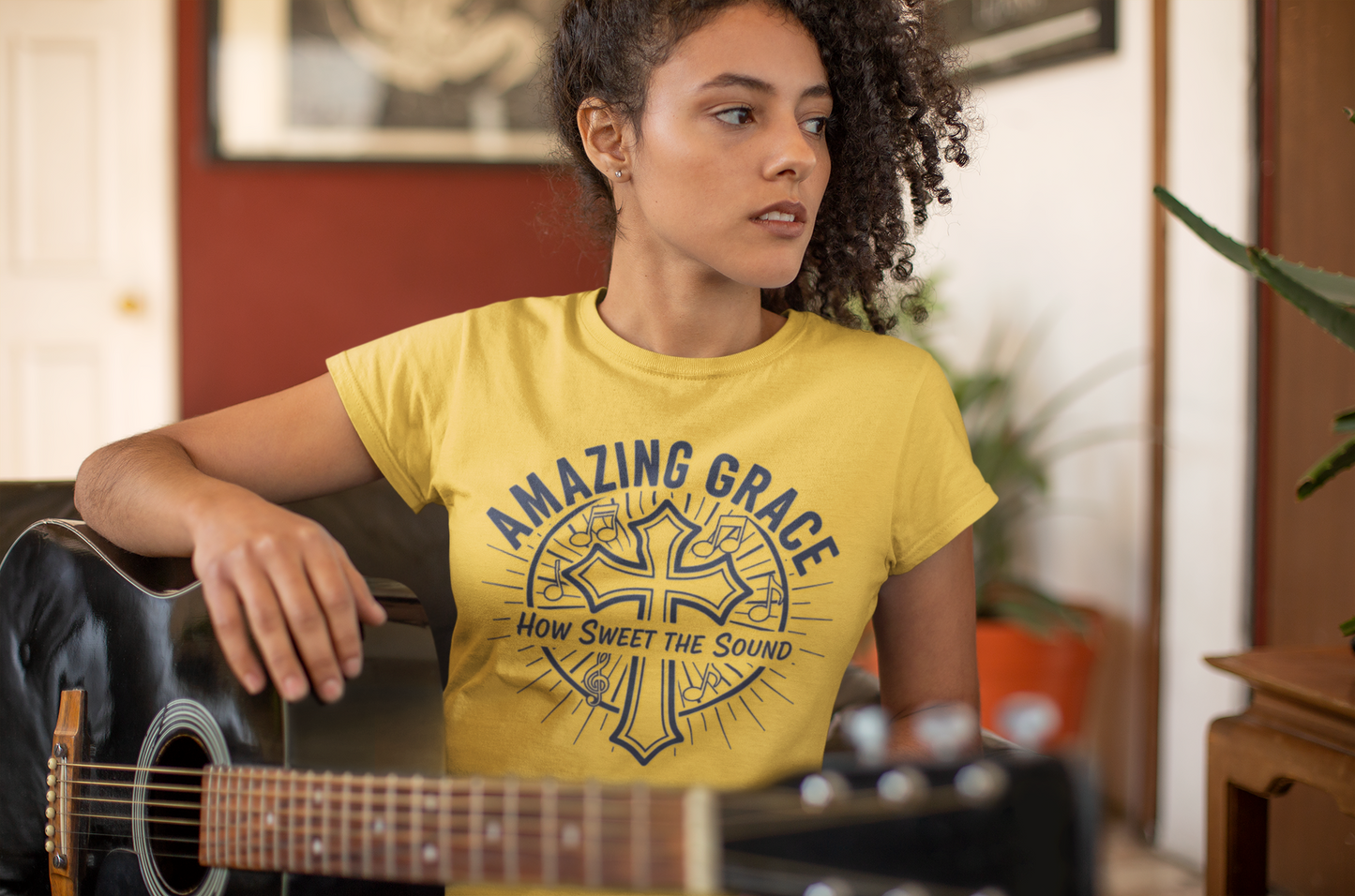 Amazing Grace Unisex Softstyle Christian T-Shirt