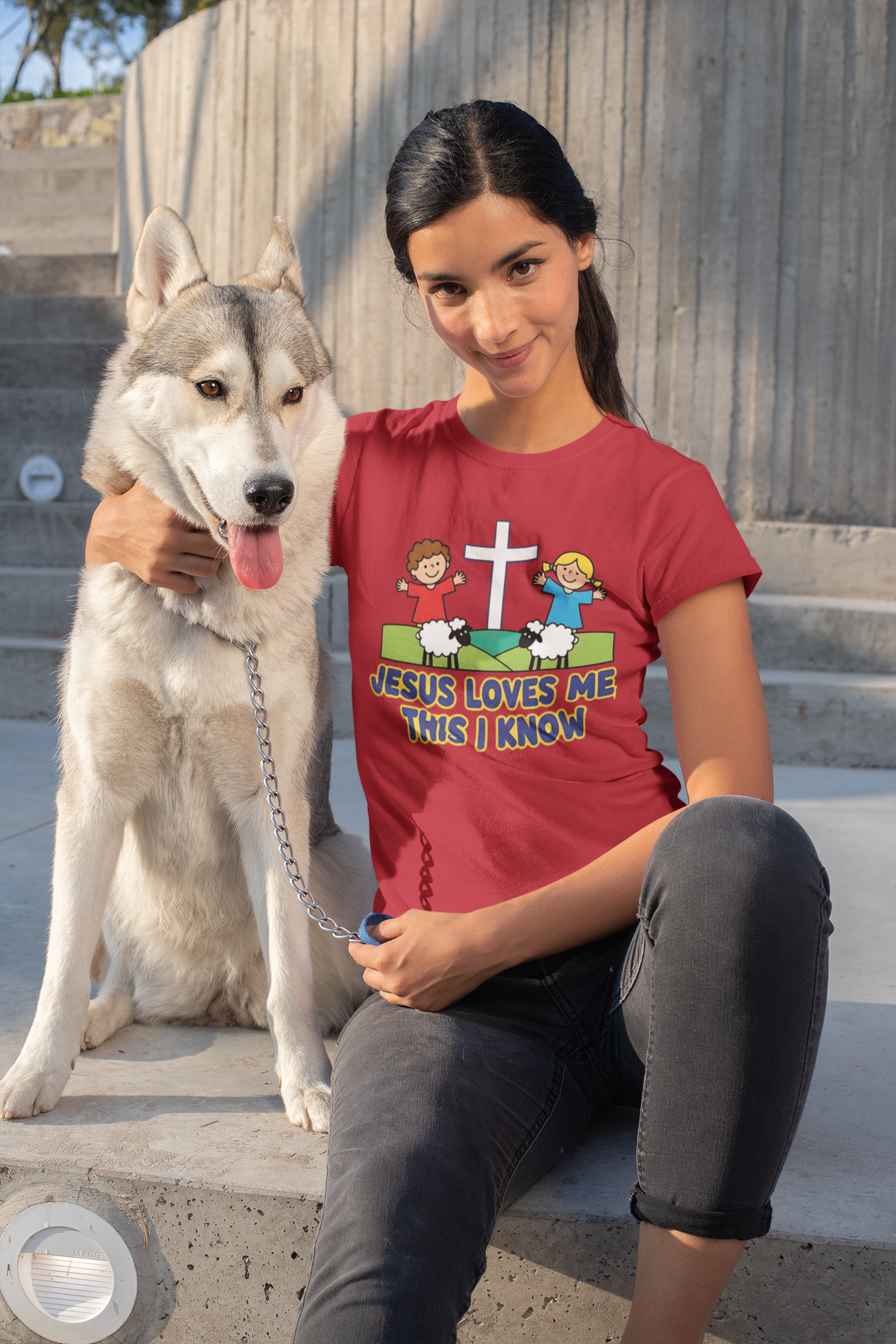 Jesus Loves Me Unisex Softstyle Christian T-Shirt