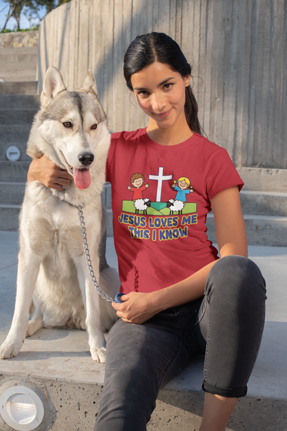 Jesus Loves Me Unisex Softstyle Christian T-Shirt