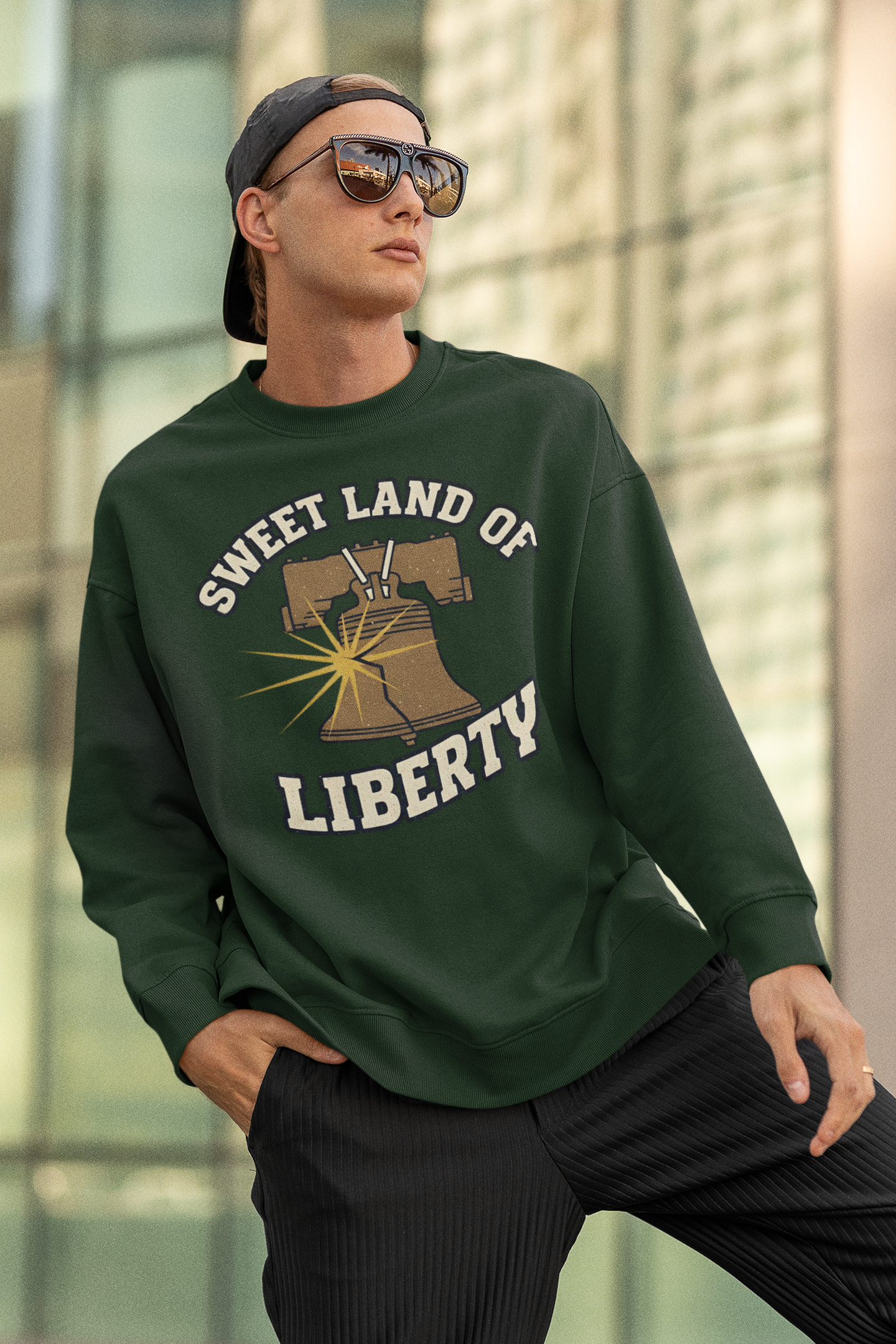 Liberty Bell 'Sweet Land of Liberty' Patriotic T-Shirt