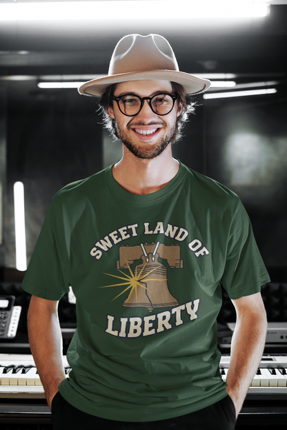 Liberty Bell 'Sweet Land of Liberty' Patriotic T-Shirt
