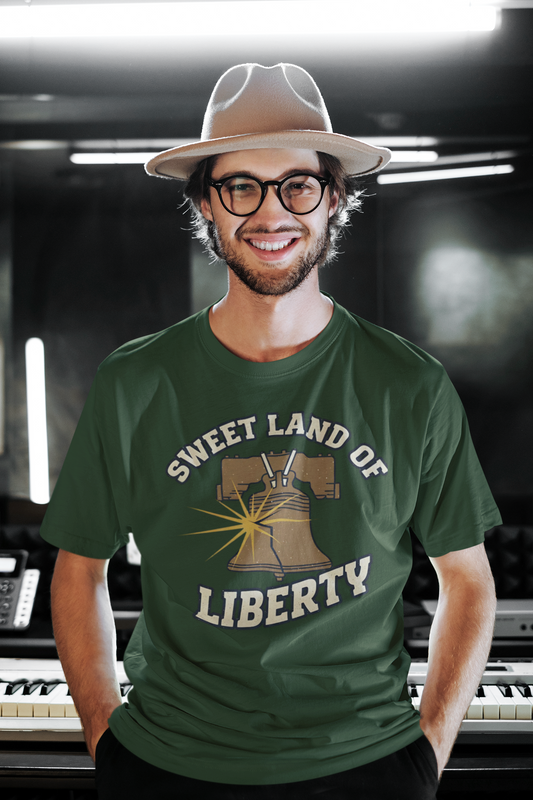 Liberty Bell 'Sweet Land of Liberty' Patriotic T-Shirt