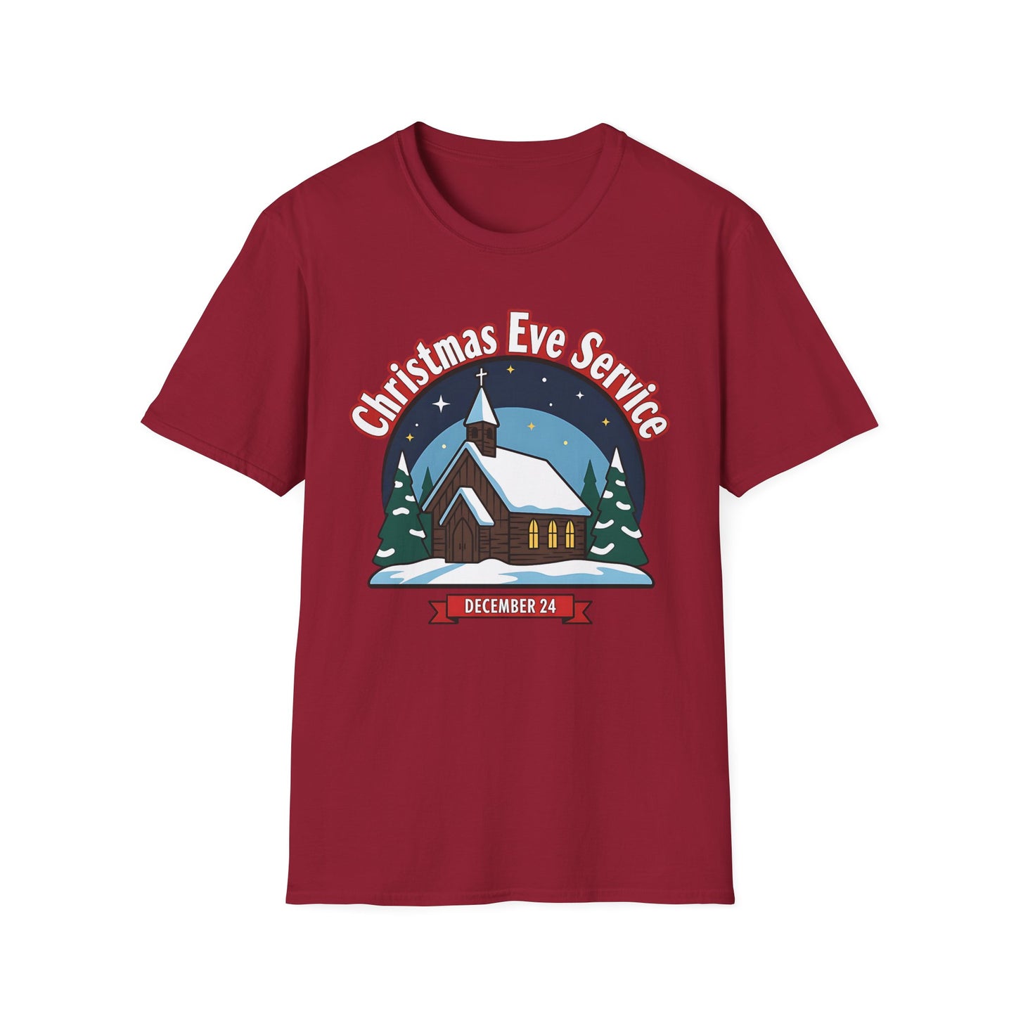 A077 - Christmas Eve Service T-Shirt