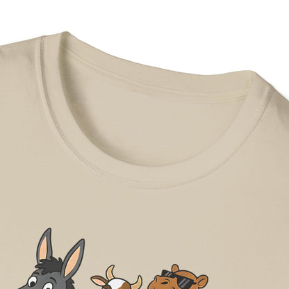Nativity Squad Goals Selfie Funny Christmas Holiday T-Shirt