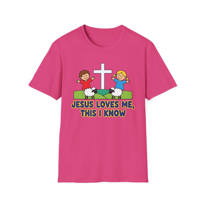 Jesus Loves Me Unisex Softstyle Christian T-Shirt