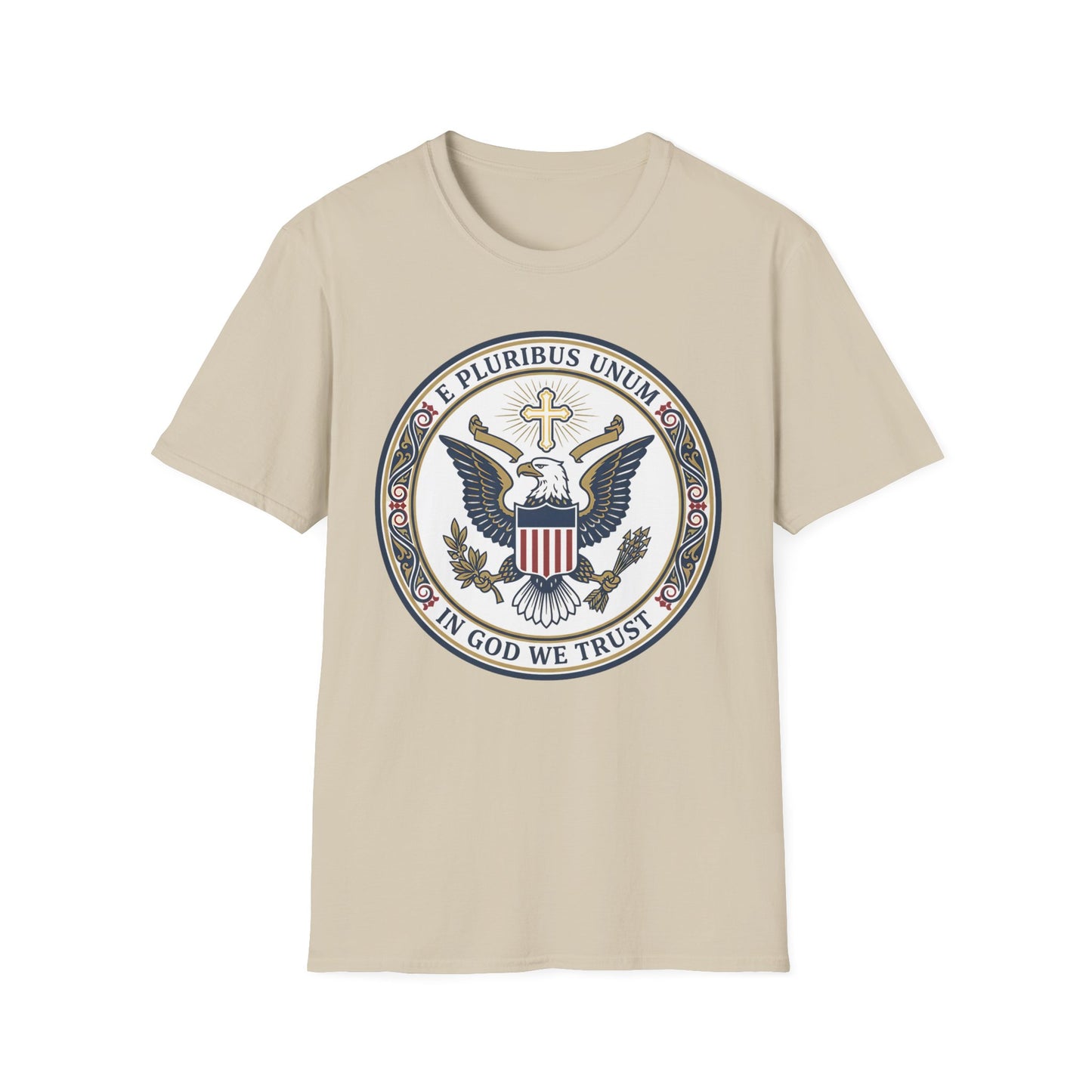 Patriotic Presidential Seal T-Shirt • E Pluribus Unum • In God We Trust