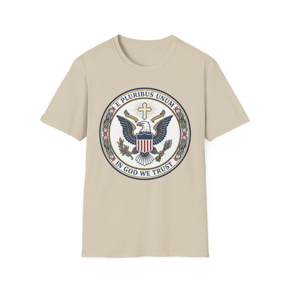 Patriotic Presidential Seal T-Shirt • E Pluribus Unum • In God We Trust
