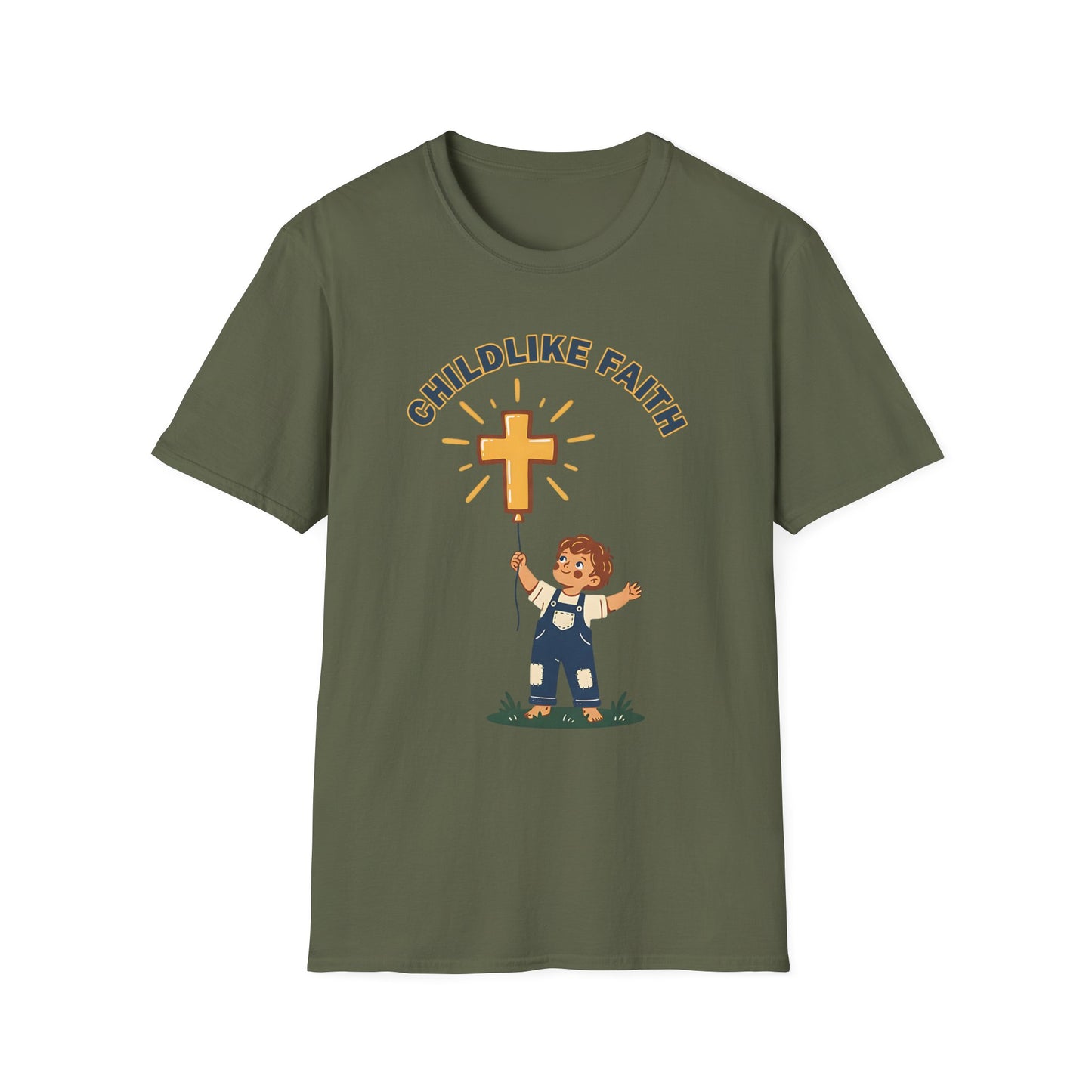 Childlike Faith Unisex Christian T-Shirt