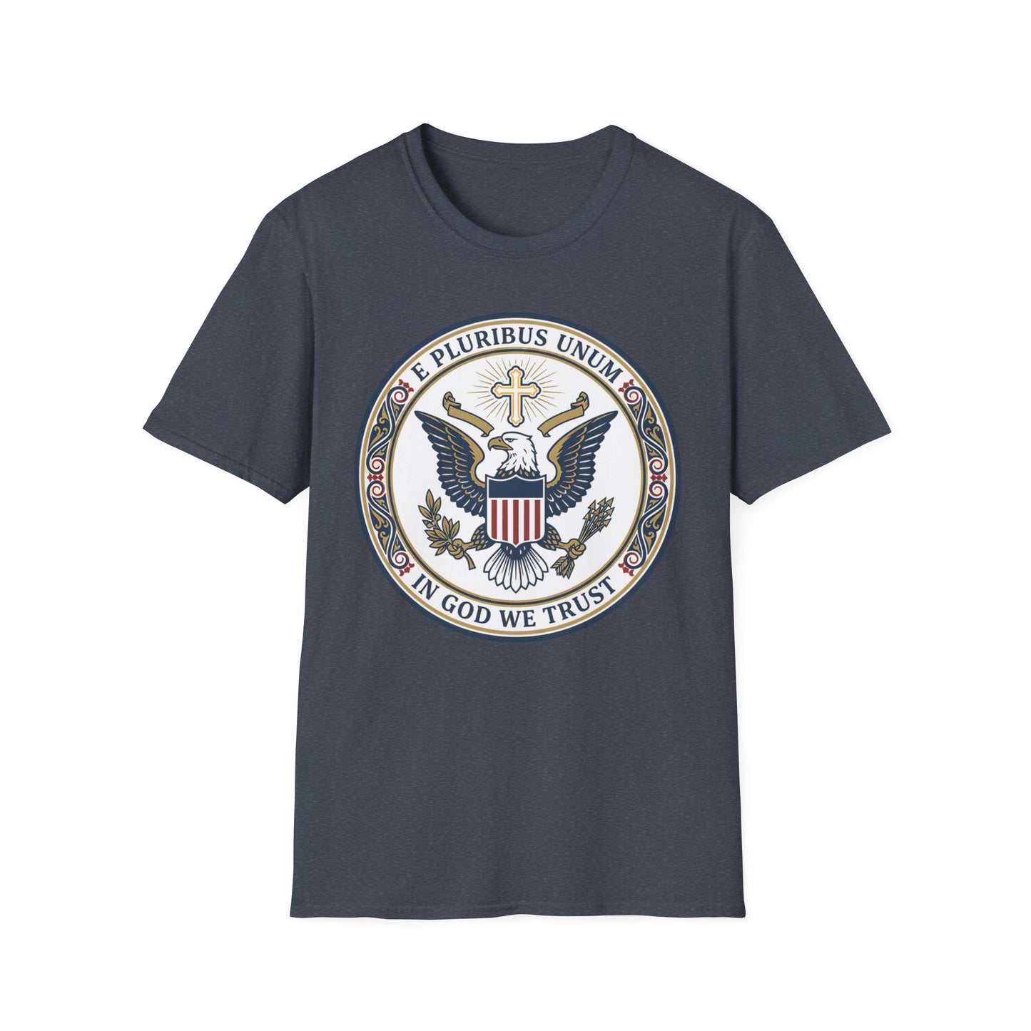 Patriotic Presidential Seal T-Shirt • E Pluribus Unum • In God We Trust