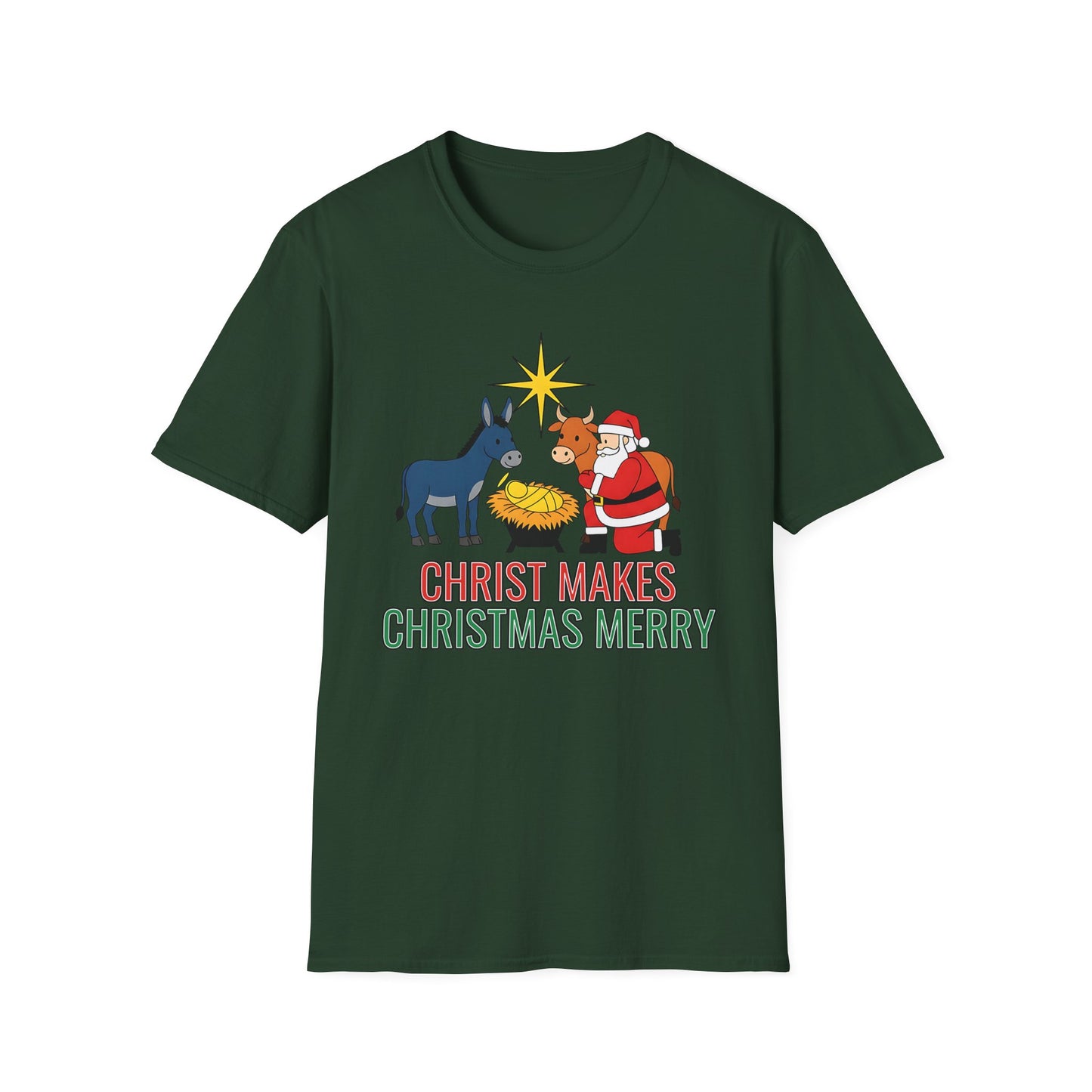 A089 - Christ Makes Christmas Merry T-Shirt