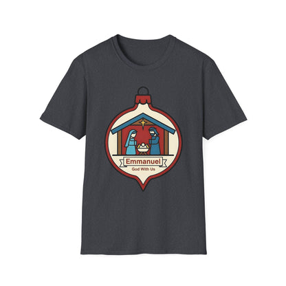 Emmanuel God With Us Christmas T-Shirt