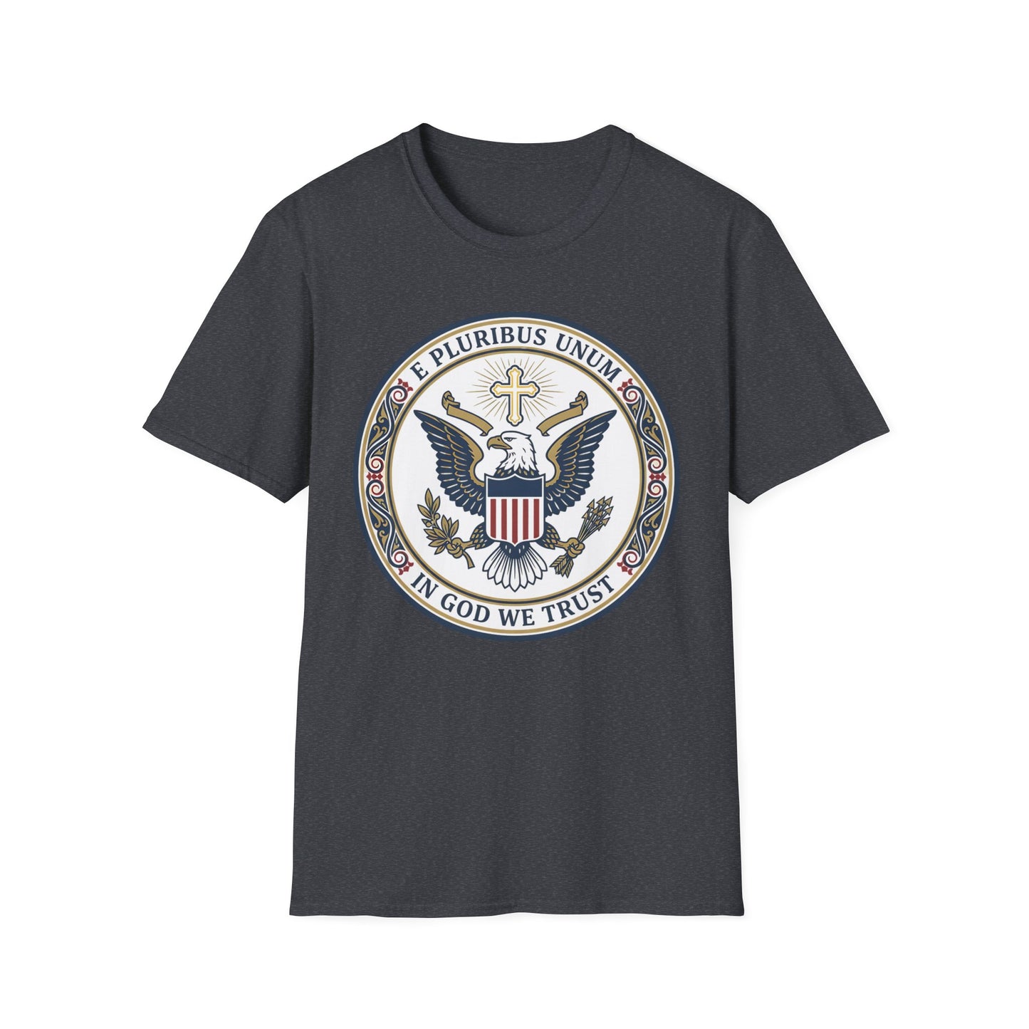 Patriotic Presidential Seal T-Shirt • E Pluribus Unum • In God We Trust