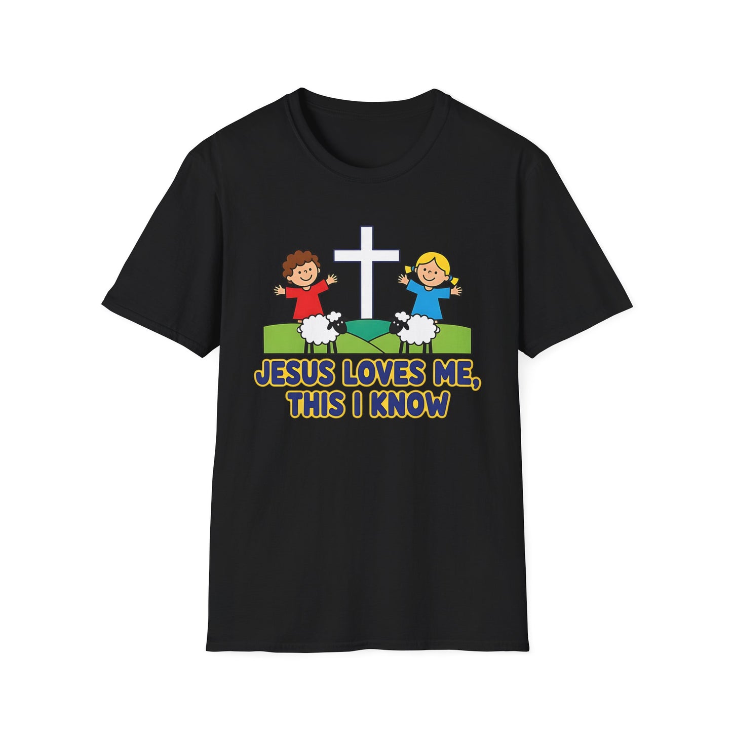 Jesus Loves Me Unisex Softstyle Christian T-Shirt
