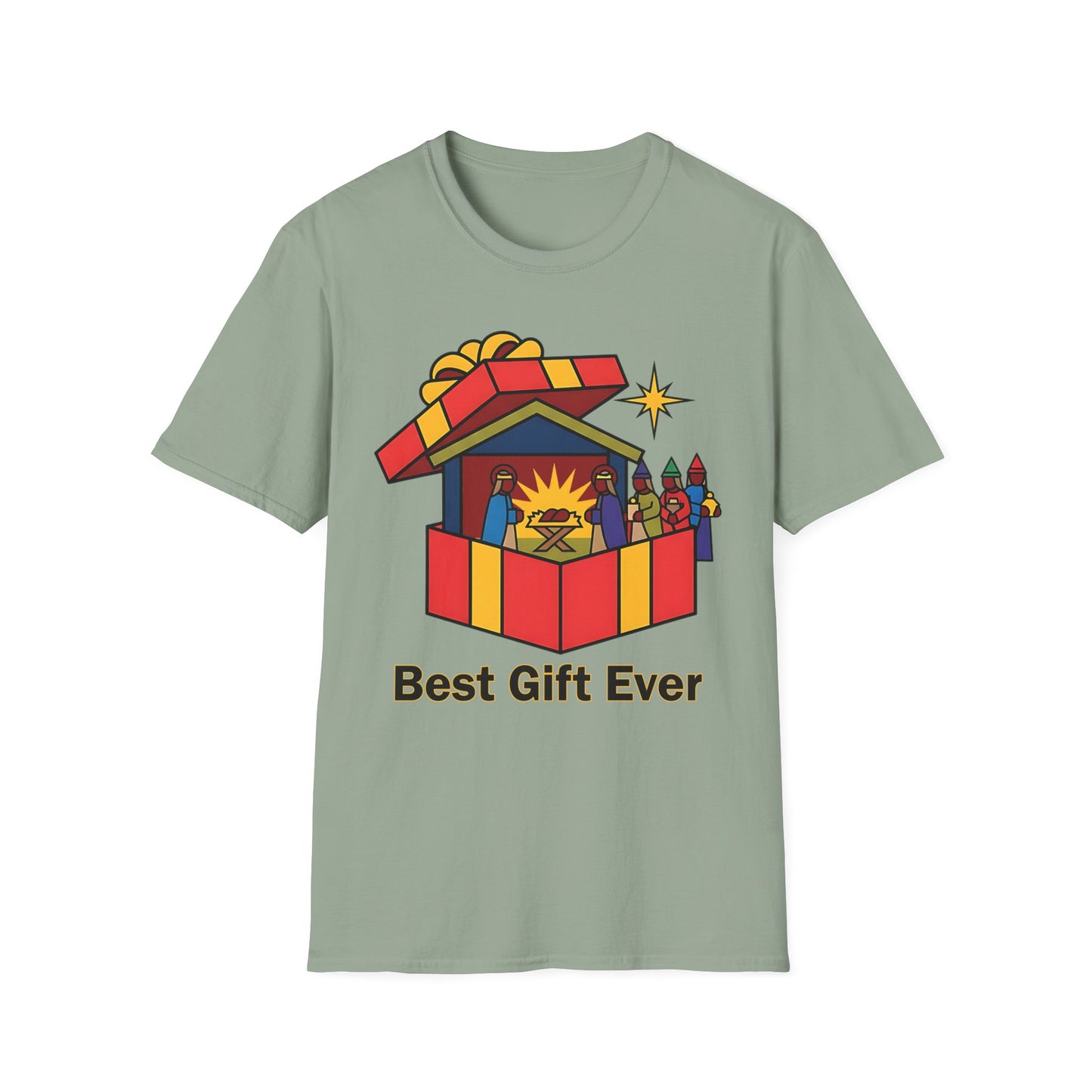 A087 - Best Gift Ever Christian Christmas T-Shirt