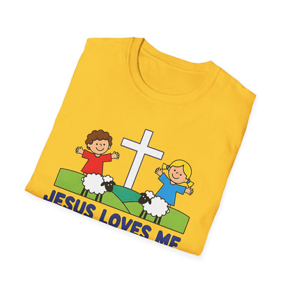 Jesus Loves Me Unisex Softstyle Christian T-Shirt