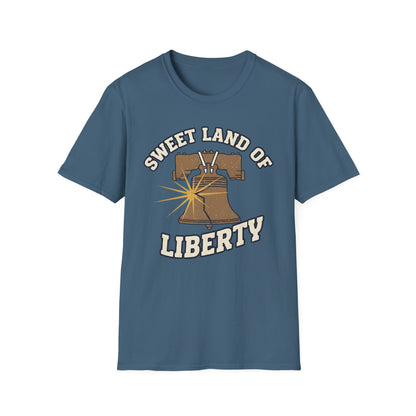 Liberty Bell 'Sweet Land of Liberty' Patriotic T-Shirt