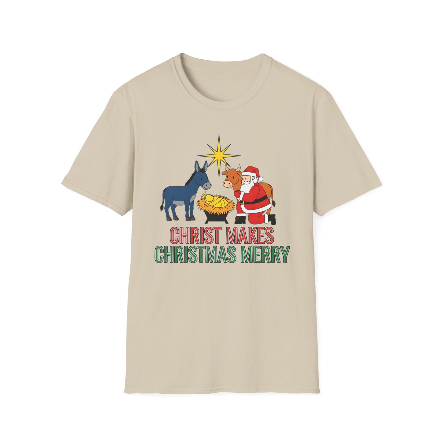 A089 - Christ Makes Christmas Merry T-Shirt