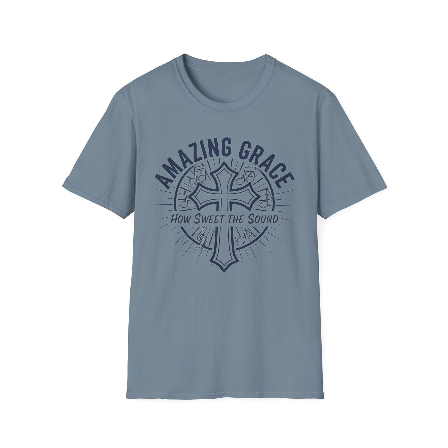 Amazing Grace Unisex Softstyle Christian T-Shirt