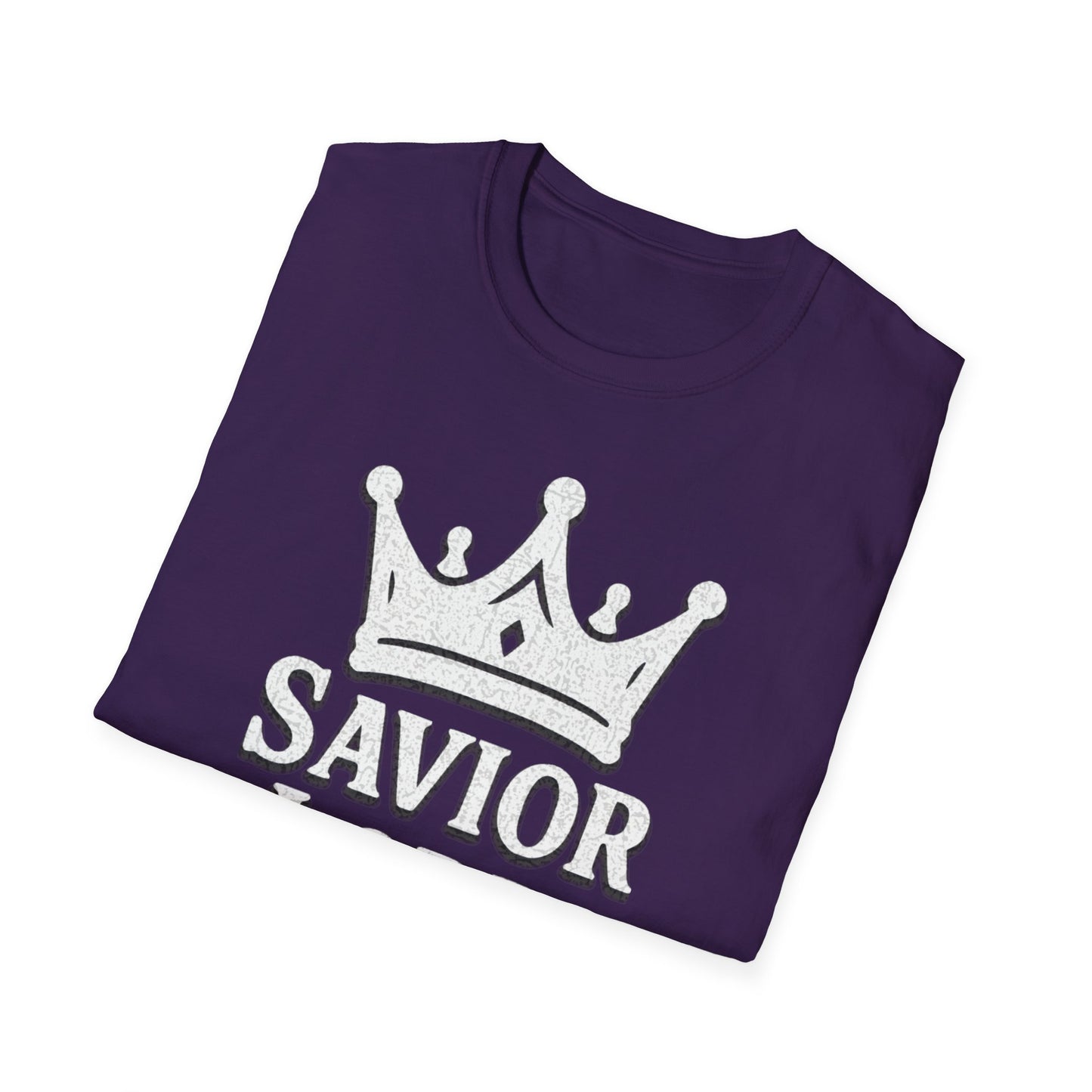 A036 - Savior Lord and King Unisex Softstyle Christian T-Shirt