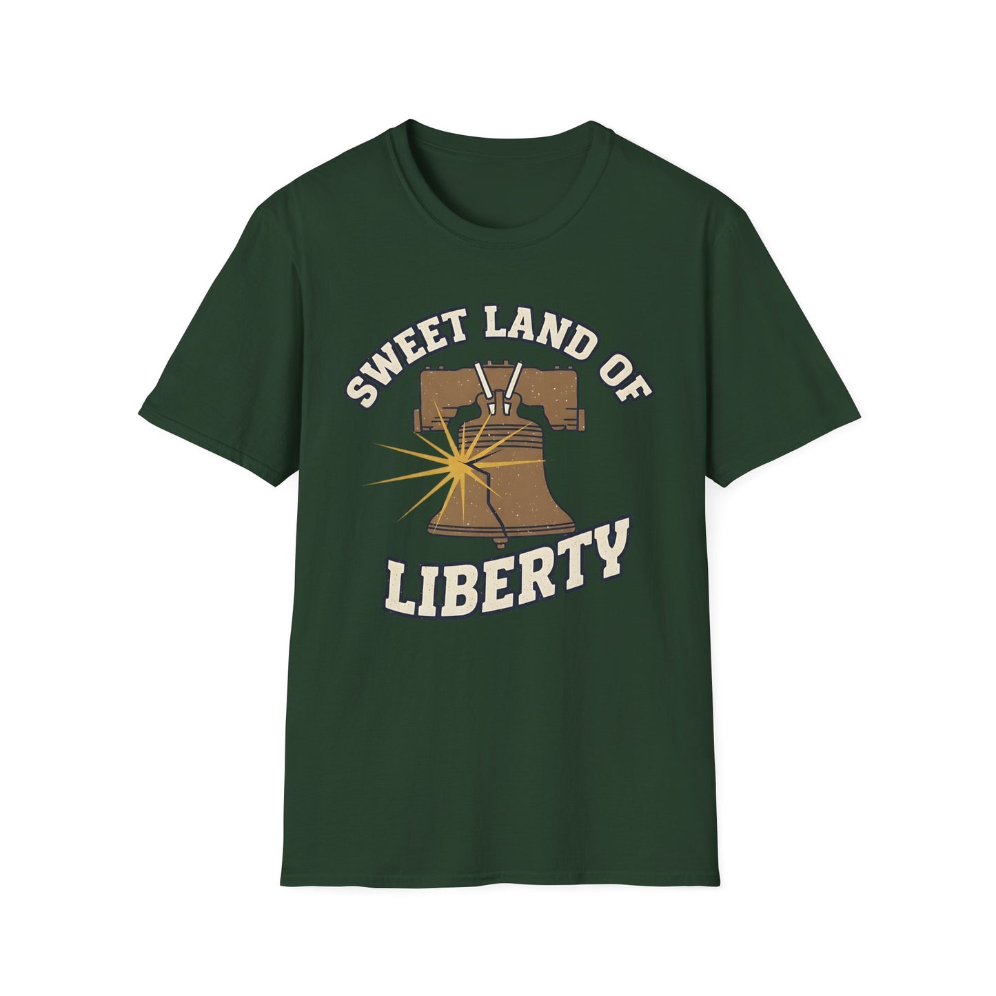 Liberty Bell 'Sweet Land of Liberty' Patriotic T-Shirt