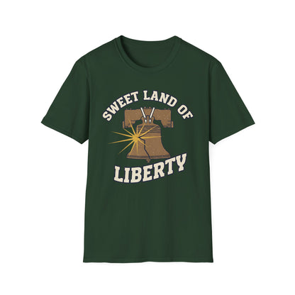 Liberty Bell 'Sweet Land of Liberty' Patriotic T-Shirt