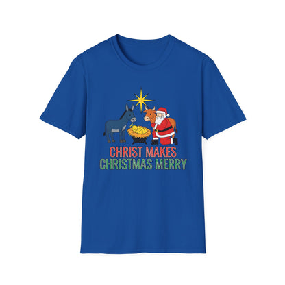 A089 - Christ Makes Christmas Merry T-Shirt