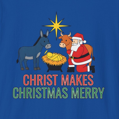 A089 - Christ Makes Christmas Merry T-Shirt