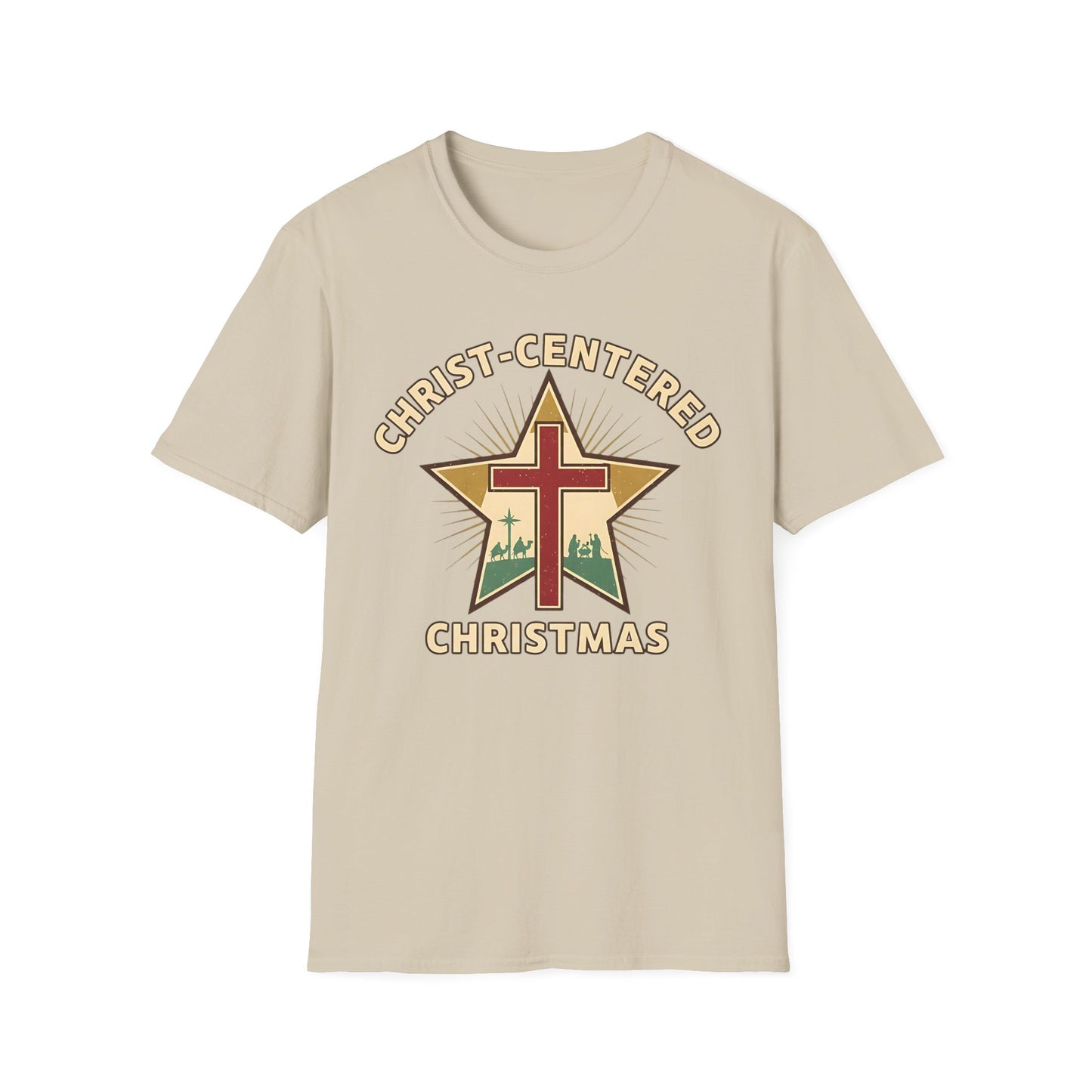 A079 - Christ-Centered Christmas T-Shirt