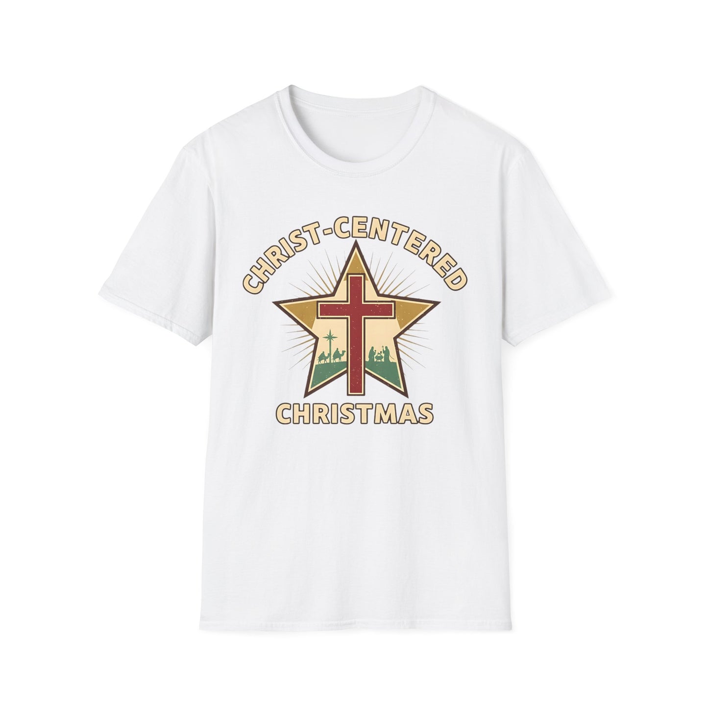 A079 - Christ-Centered Christmas T-Shirt