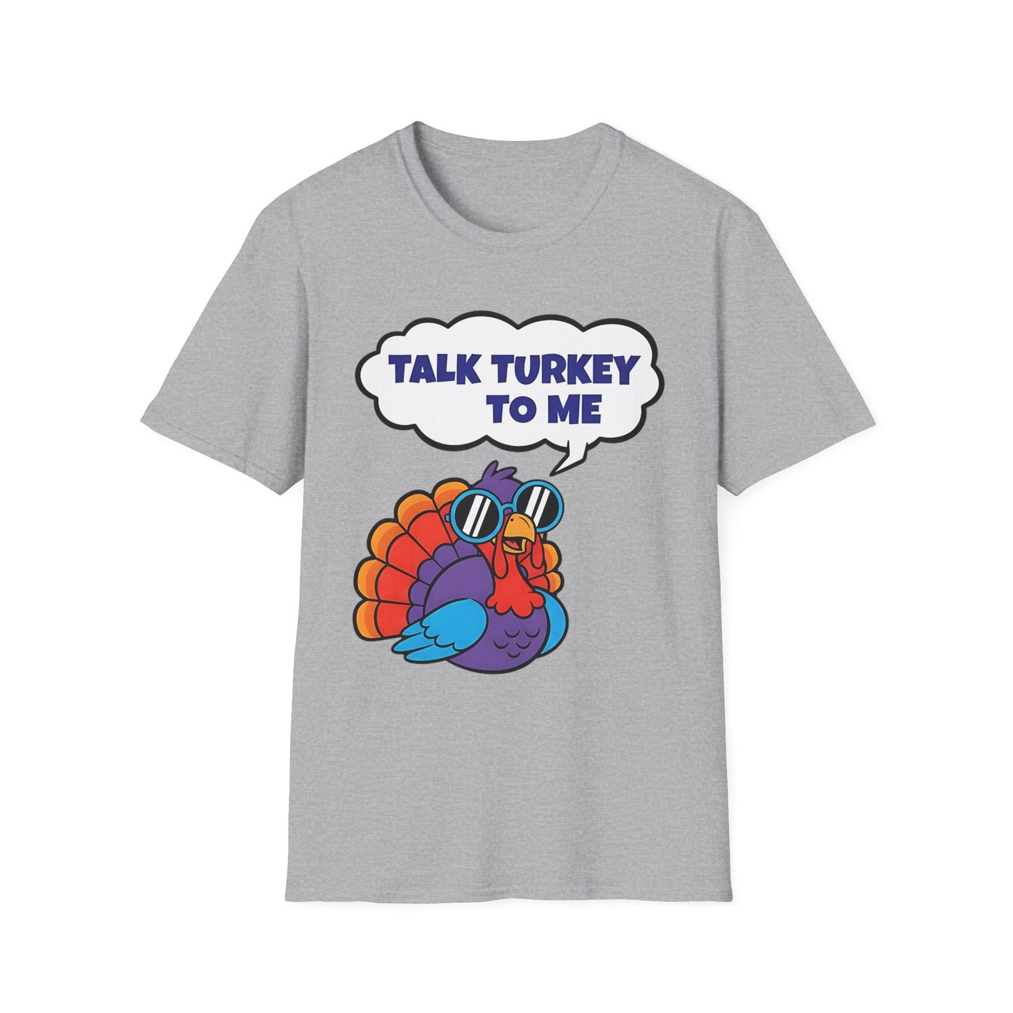 A056 - Talk Turkey to Me Funny Thanksgiving T-Shirt