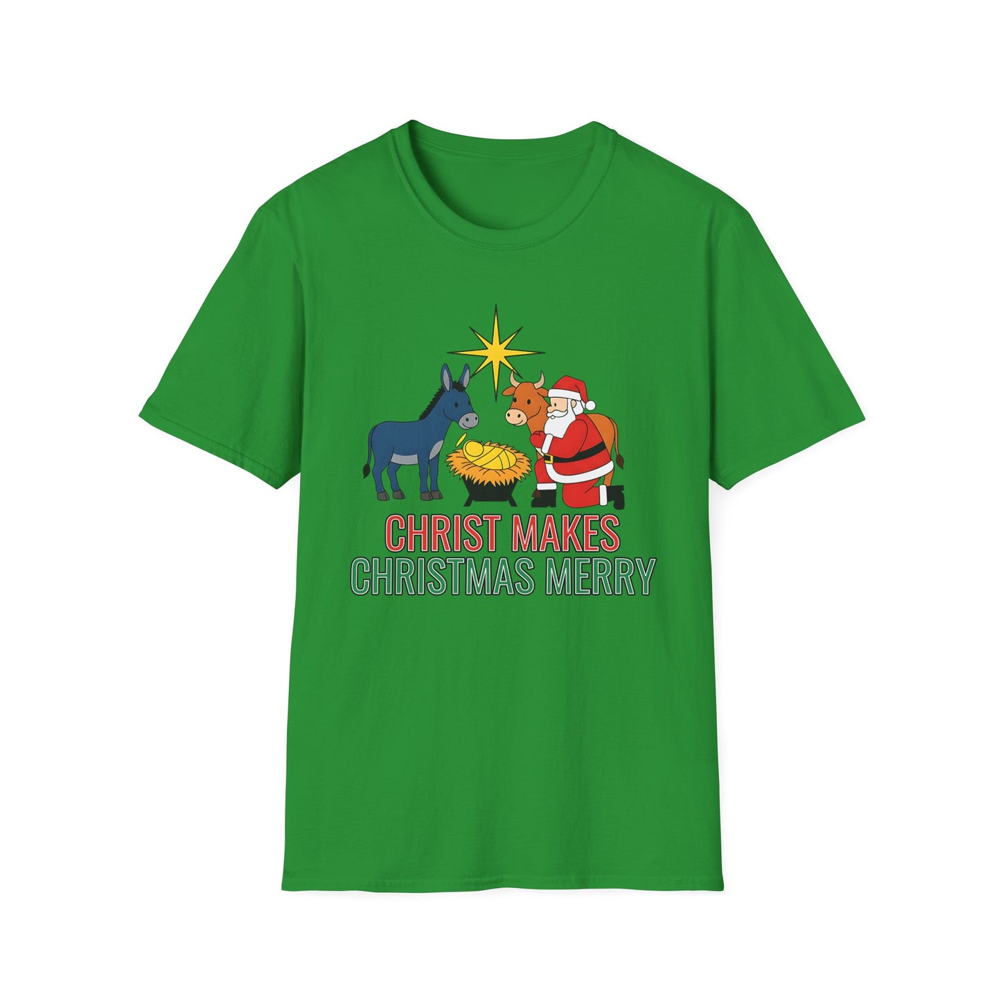 A089 - Christ Makes Christmas Merry T-Shirt