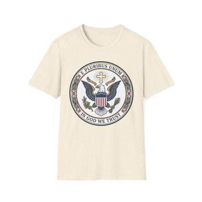 Patriotic Presidential Seal T-Shirt • E Pluribus Unum • In God We Trust