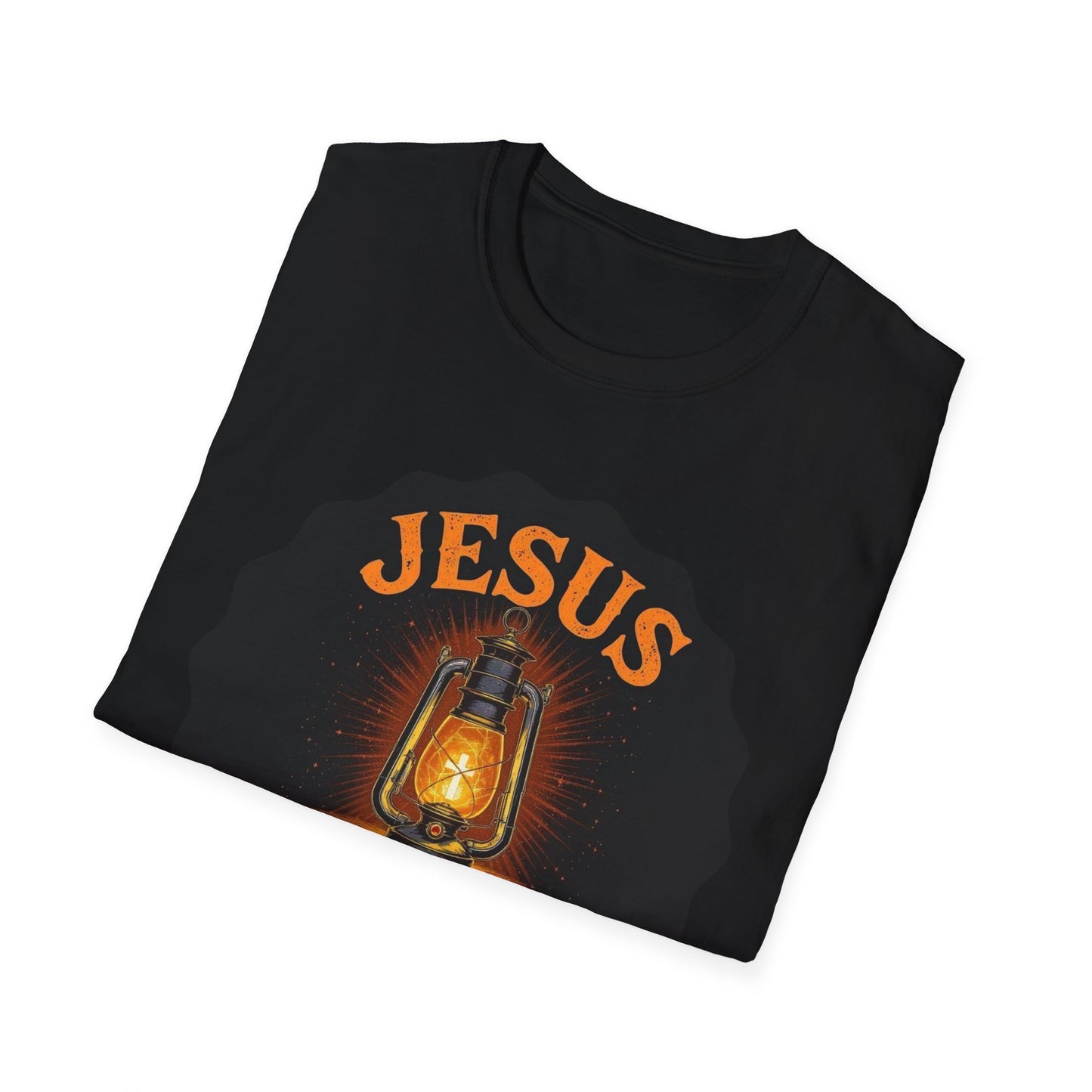 A028 - Jesus Is My Light in the Darkness - Inspirational Christian T-Shirt