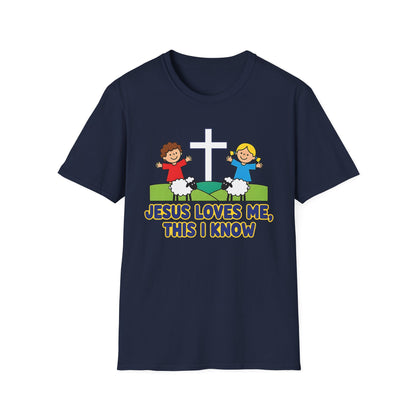 Jesus Loves Me Unisex Softstyle Christian T-Shirt