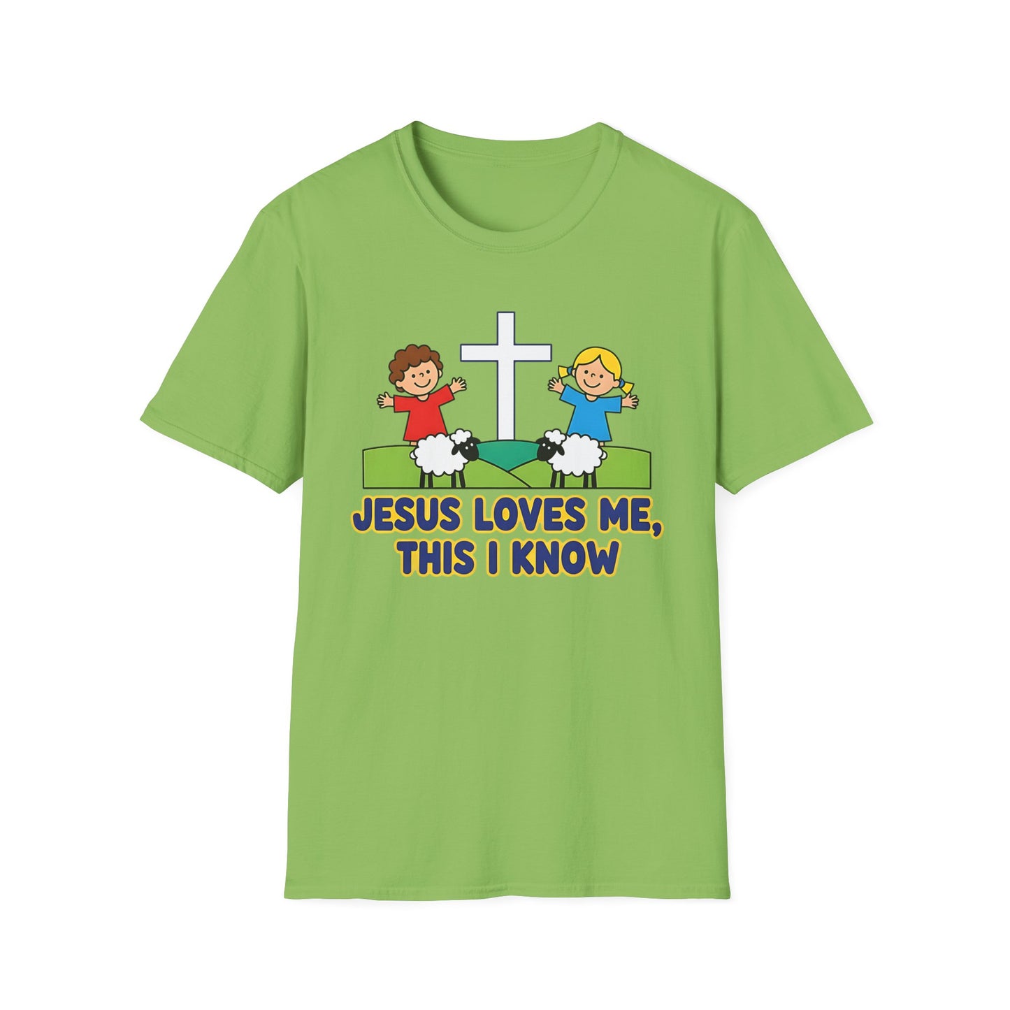 Jesus Loves Me Unisex Softstyle Christian T-Shirt