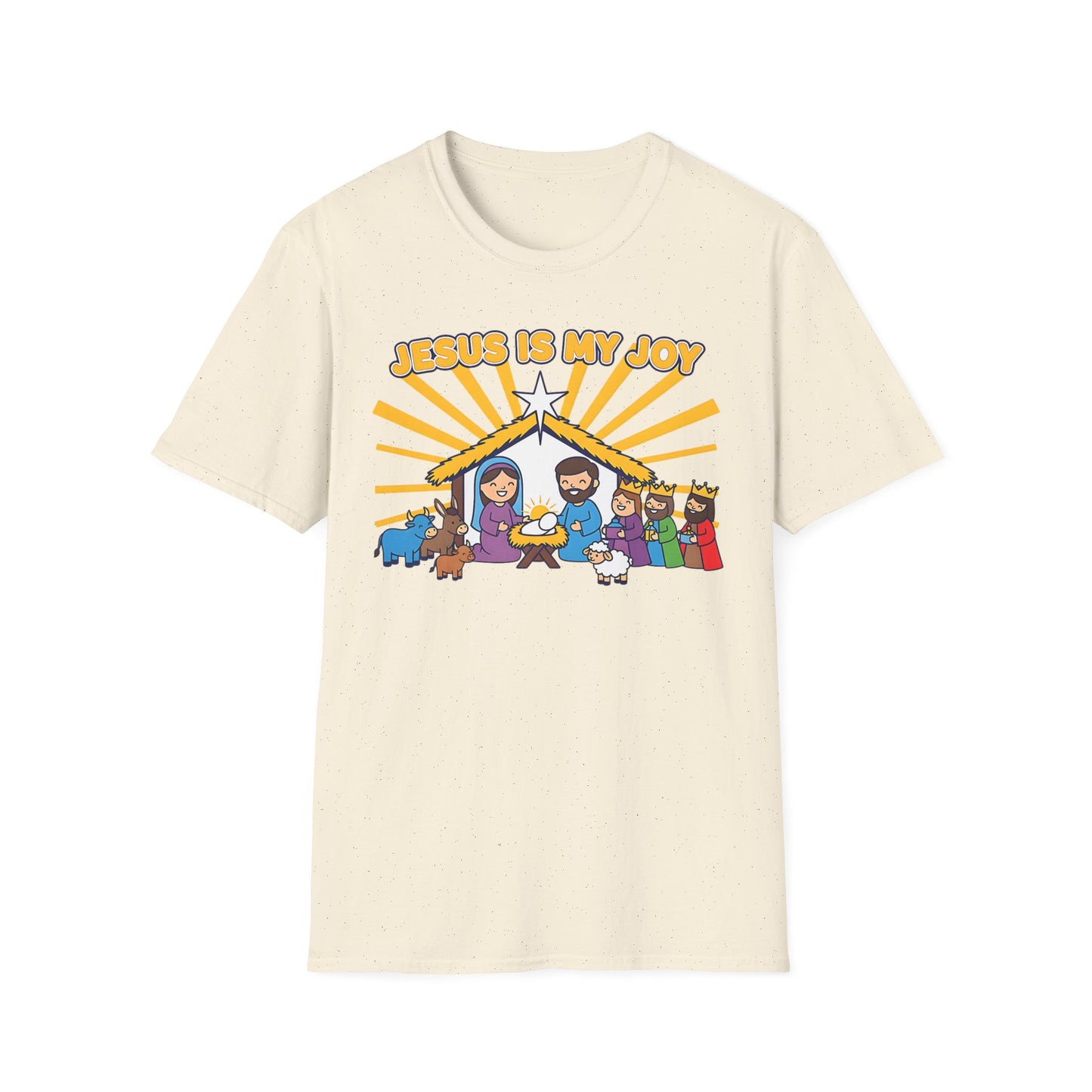 A083 - Jesus Is My Joy Christian Christmas T-Shirt