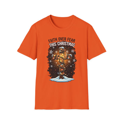 Faith Over Fear This Christmas T-Shirt