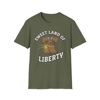 Liberty Bell 'Sweet Land of Liberty' Patriotic T-Shirt
