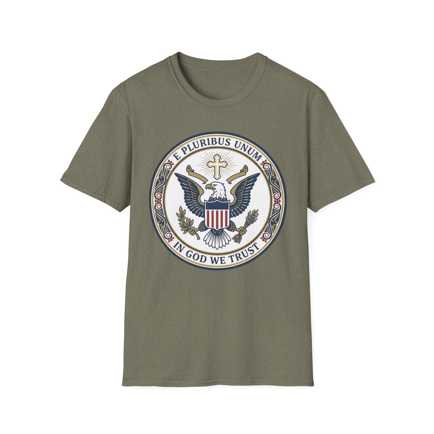 Patriotic Presidential Seal T-Shirt • E Pluribus Unum • In God We Trust