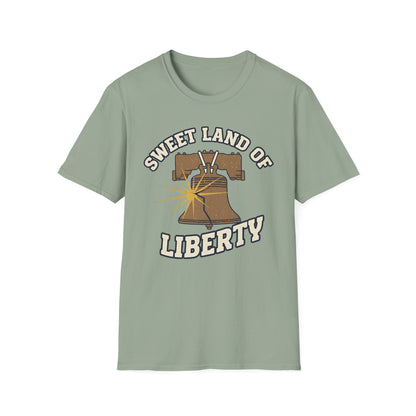 Liberty Bell 'Sweet Land of Liberty' Patriotic T-Shirt