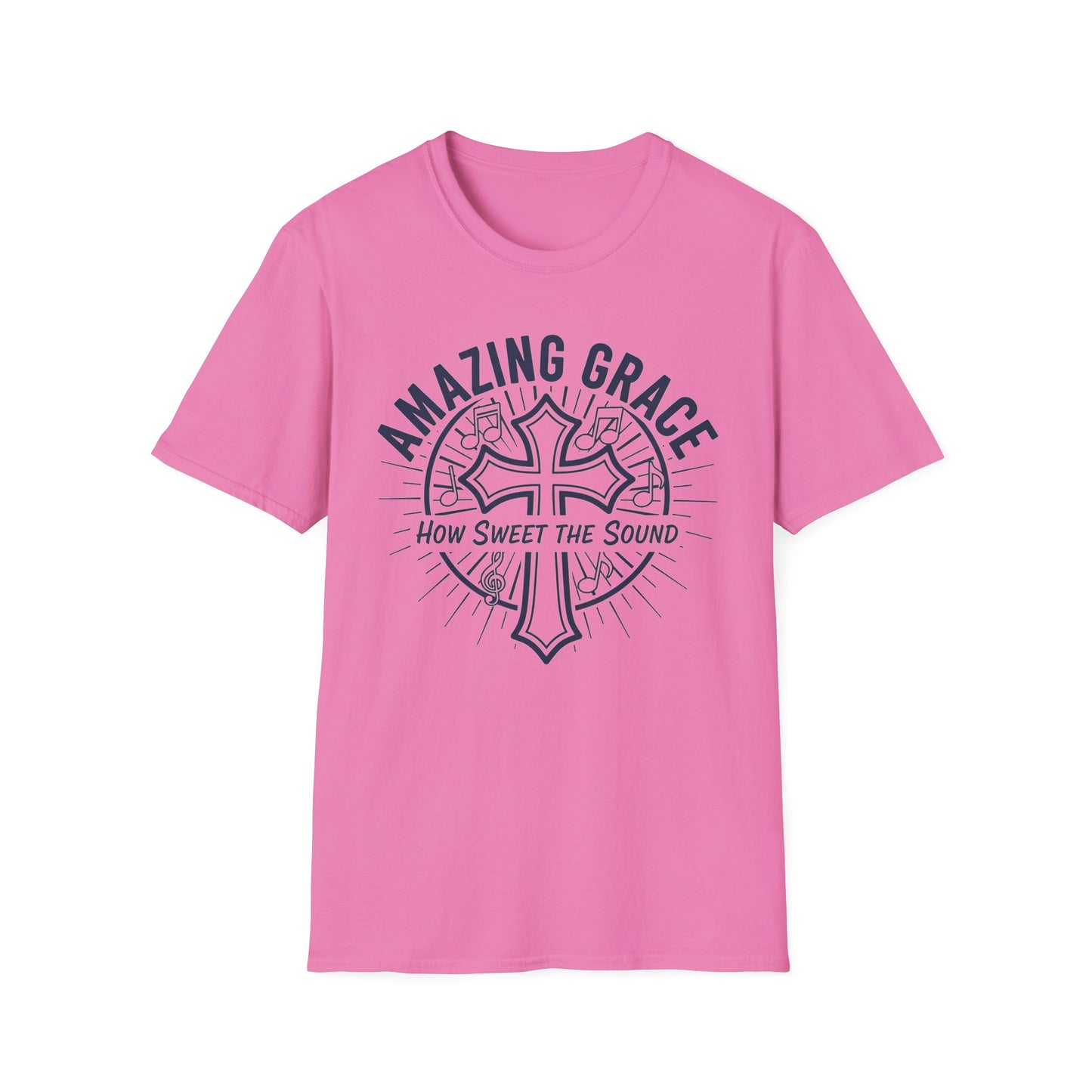 Amazing Grace Unisex Softstyle Christian T-Shirt