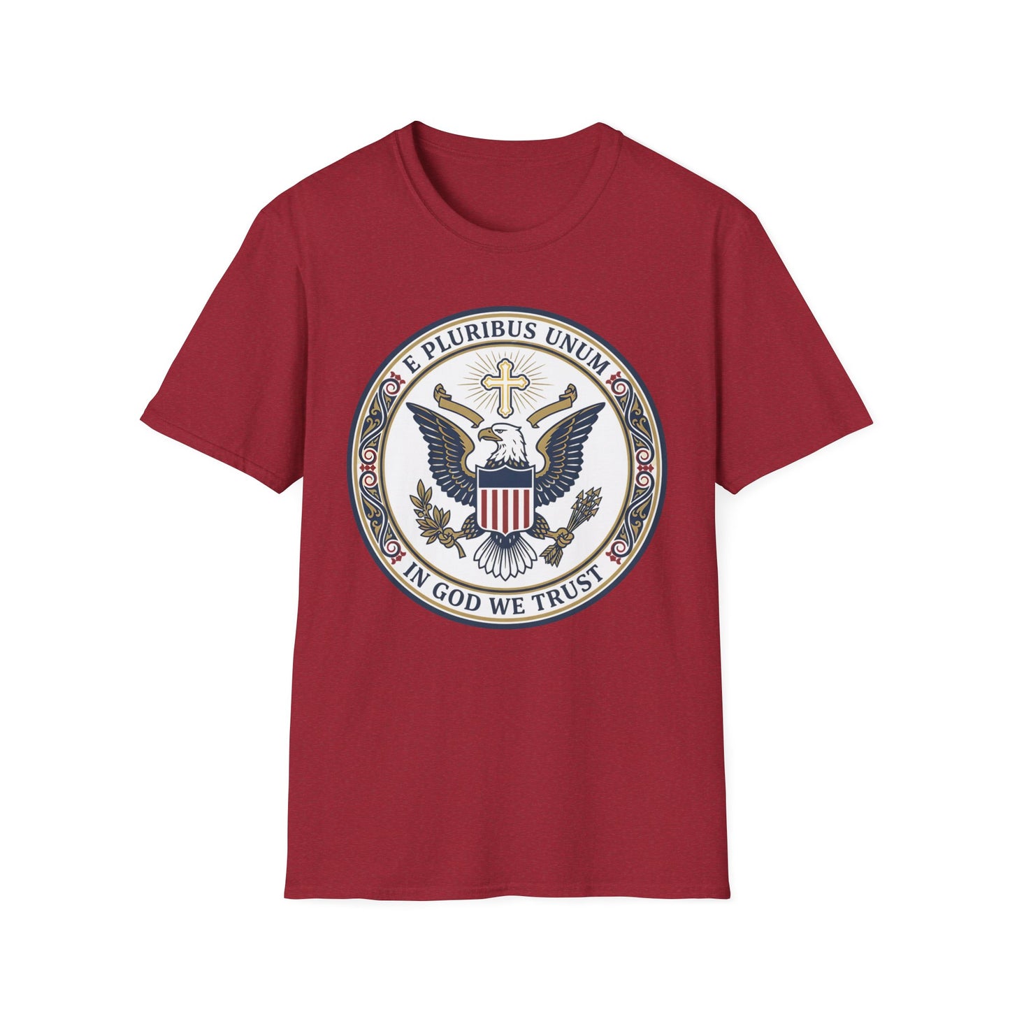 Patriotic Presidential Seal T-Shirt • E Pluribus Unum • In God We Trust