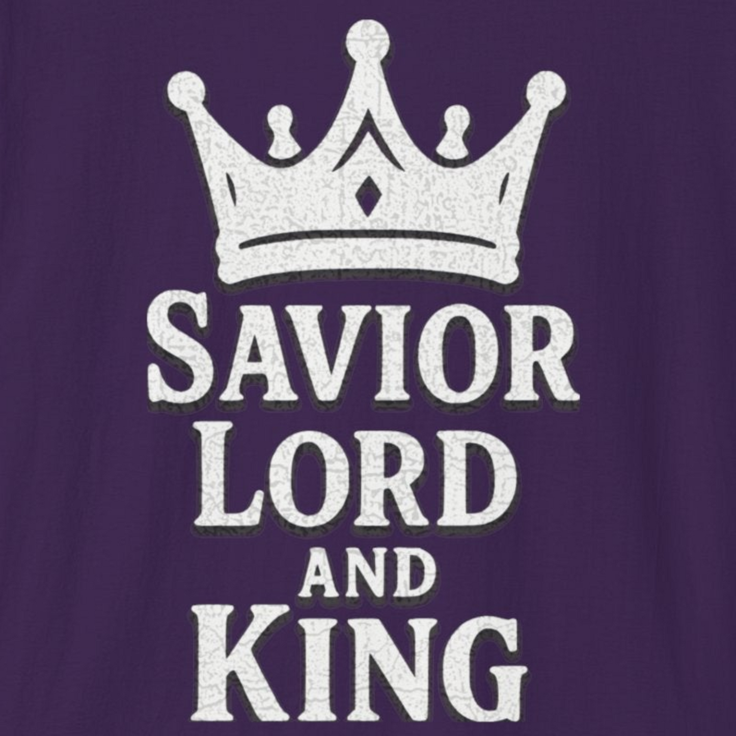 A036 - Savior Lord and King Unisex Softstyle Christian T-Shirt
