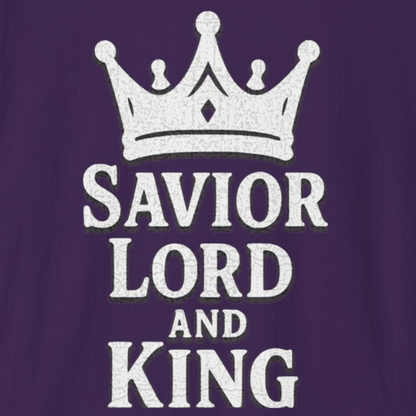 A036 - Savior Lord and King Unisex Softstyle Christian T-Shirt