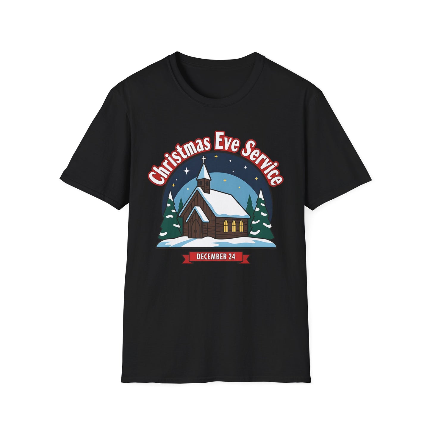 A077 - Christmas Eve Service T-Shirt