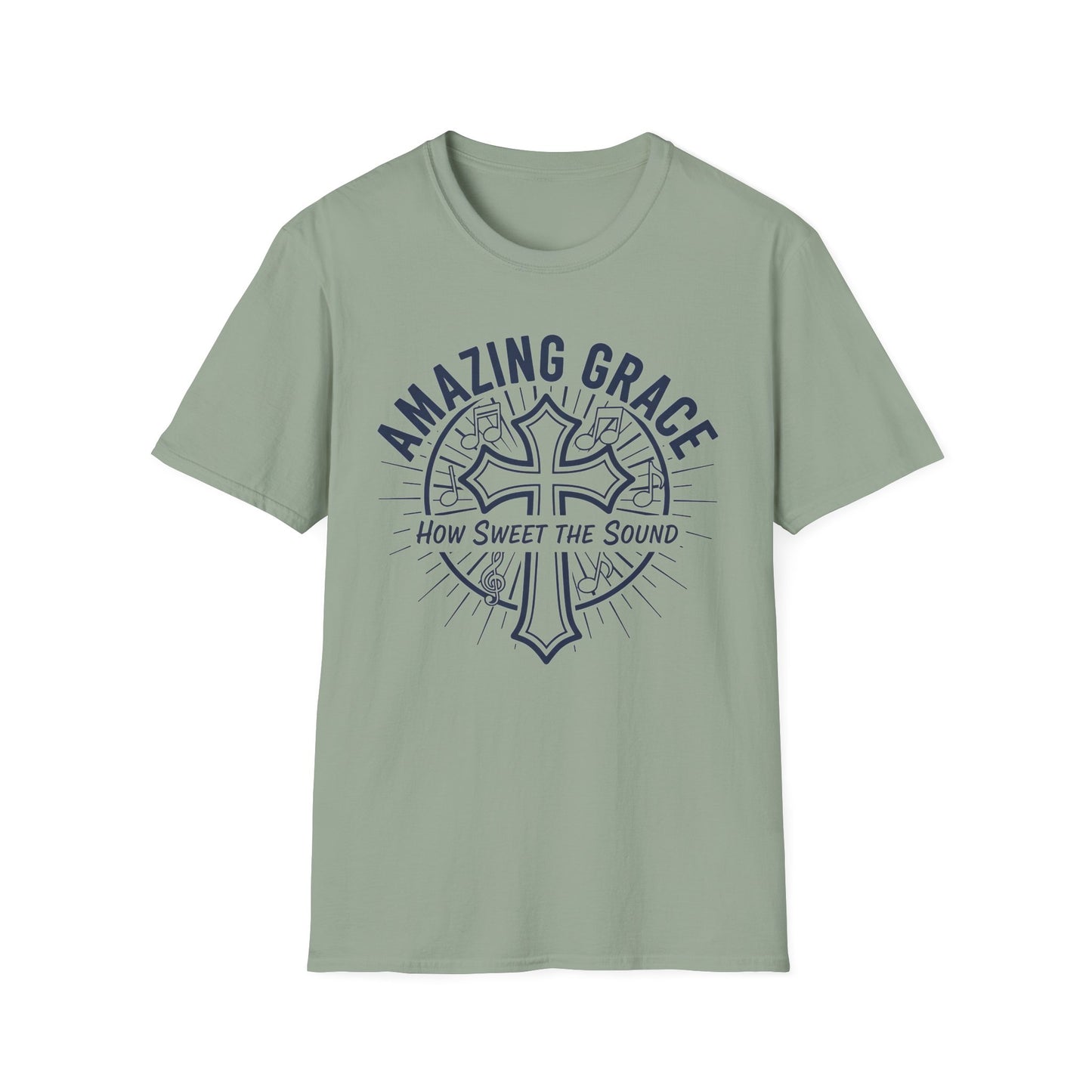 Amazing Grace Unisex Softstyle Christian T-Shirt